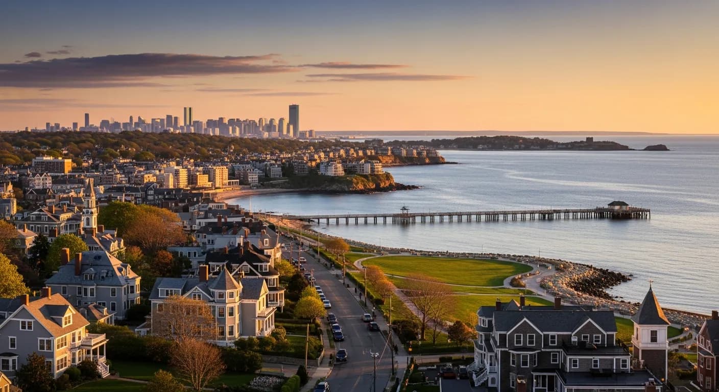 Winthrop, MA Car Service Hero Background