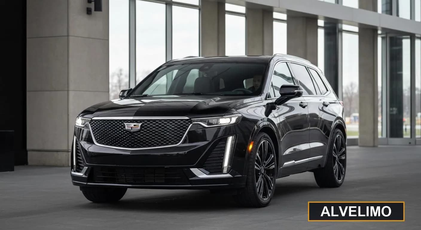 Luxury Cadillac XT6 for hire