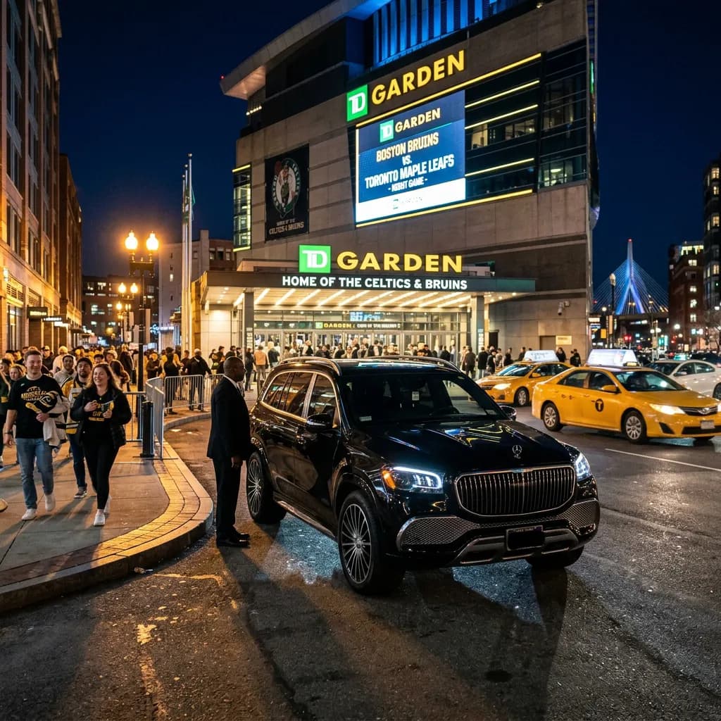 TD Garden Luxury Car Service Limousine Service in Boston